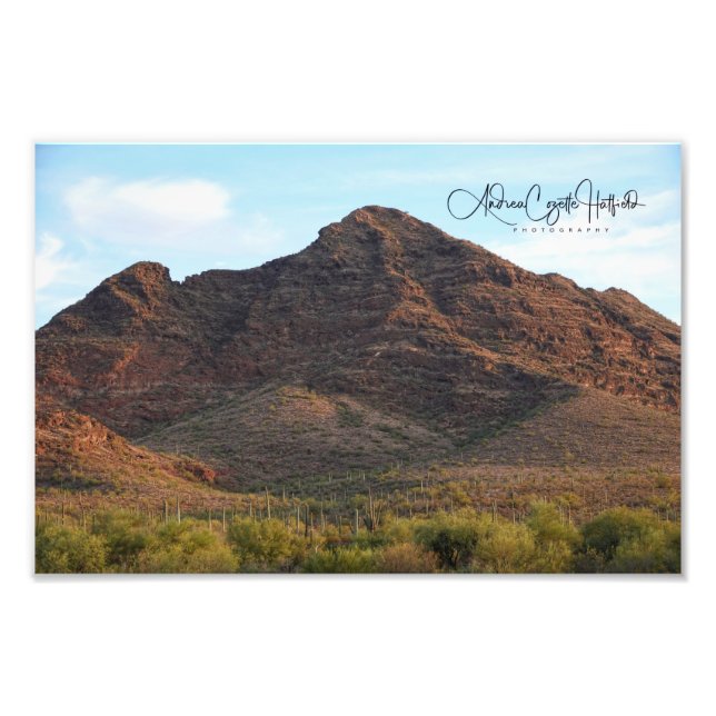 Impression Photo Paysage du désert Arizona (Devant)