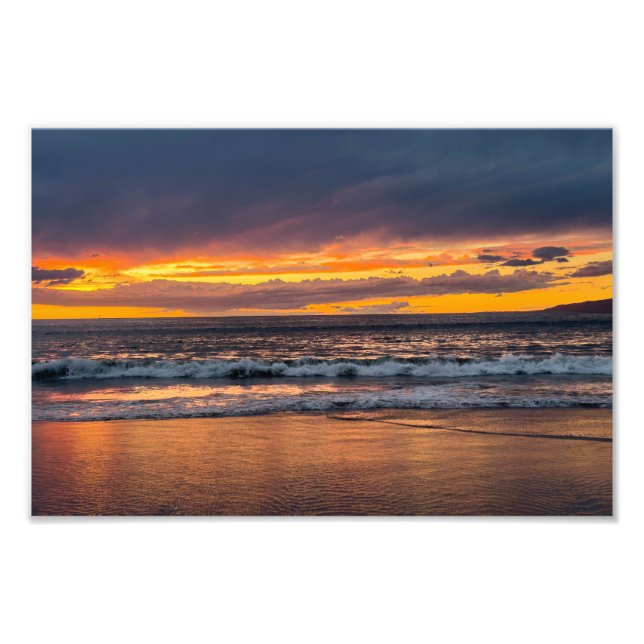 Impression Photo Peak Sunset - Marina Del Rey, CA (Devant)