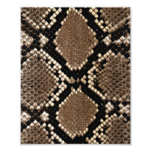 Impression Photo Peau de serpent à sonnette Diamond Back