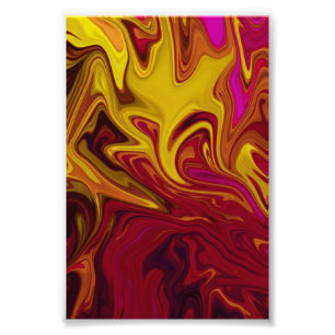 Impression Photo Peinture abstraite colorée