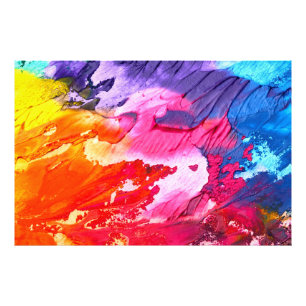 Impression Photo Peinture Abstraite colorée-25688