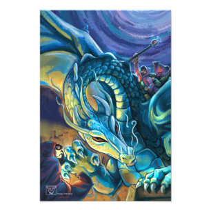 Impression Photo Peinture Dragon Rider