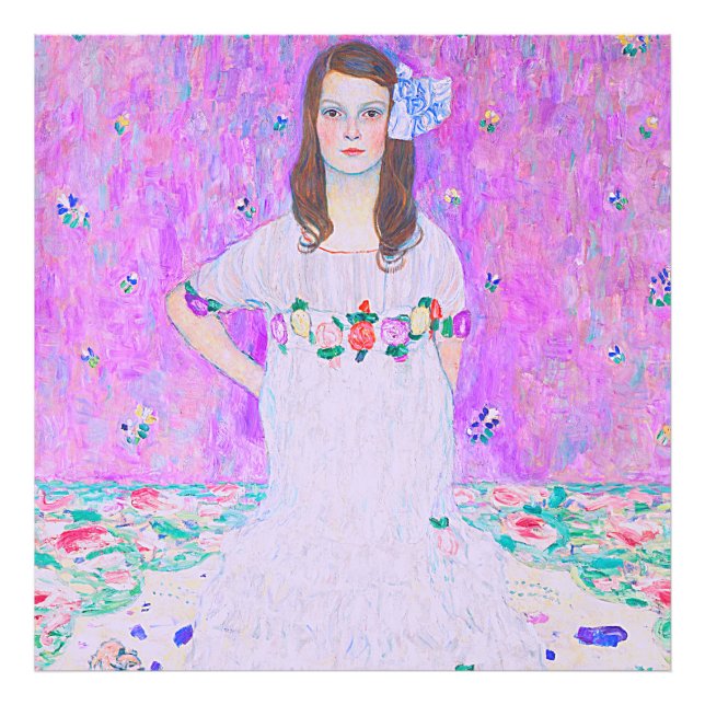 Impression Photo Peinture Mäda Primavesi de Gustav Klimt (Devant)