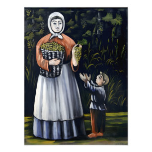 Impression Photo Peintures du peintre géorgien Niko Pirosmani