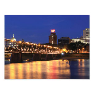 Impression Photo Pennsylvania State Walnut Street Bridge