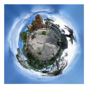 Impression Photo Père Noël Cruz de la Sierra