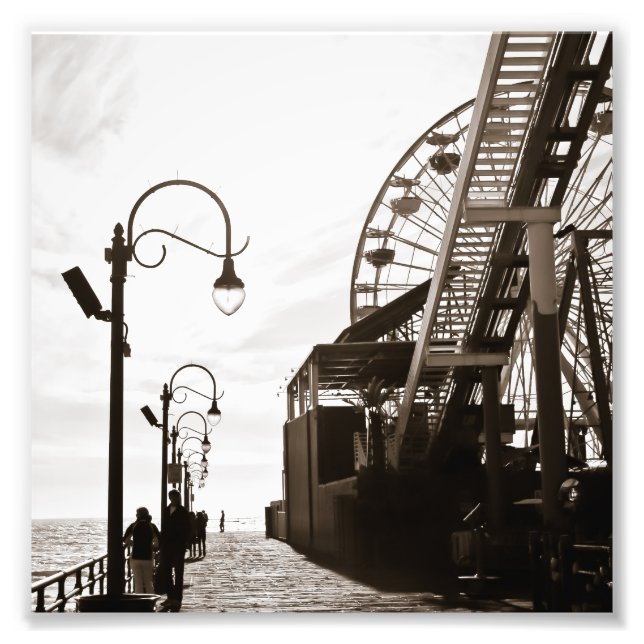 Impression Photo Père Noël Monica Pier (Devant)