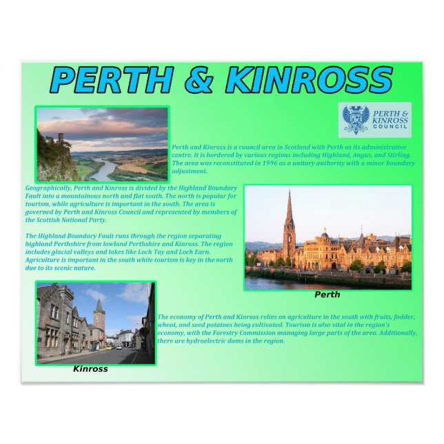 Impression Photo Perth et Kinross (Devant)