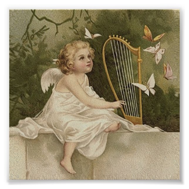 Impression Photo Petit Cherub souriant (Devant)