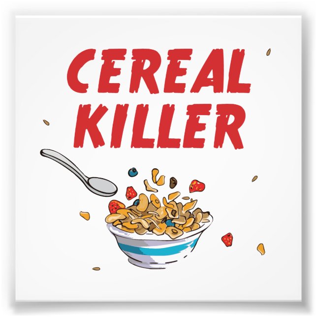 Impression Photo Petit-déjeuner Cereal Killer (Devant)