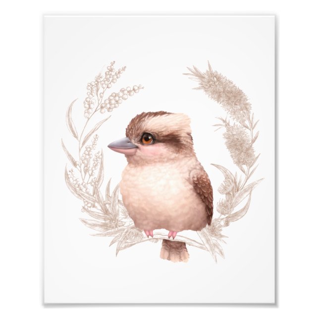 Impression Photo Petites amies australiennes - Kookaburra (Devant)
