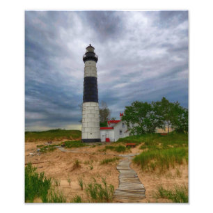 Impression Photo Phare Big Sable