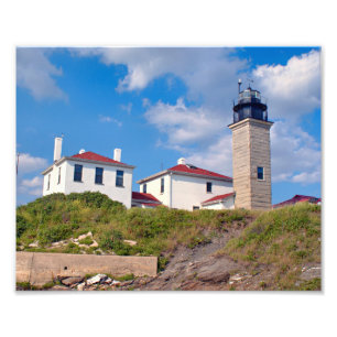 Impression Photo Phare de Beavertail, Rhode Island Imprimer