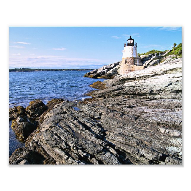 Impression Photo Phare de Castle Hill, Rhode Island (Devant)