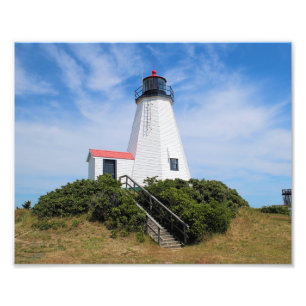 Impression Photo Phare de Plymouth, Massachusetts "le Gurnet"