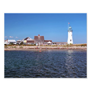 Impression Photo Phare de Scituate, le Massachusetts