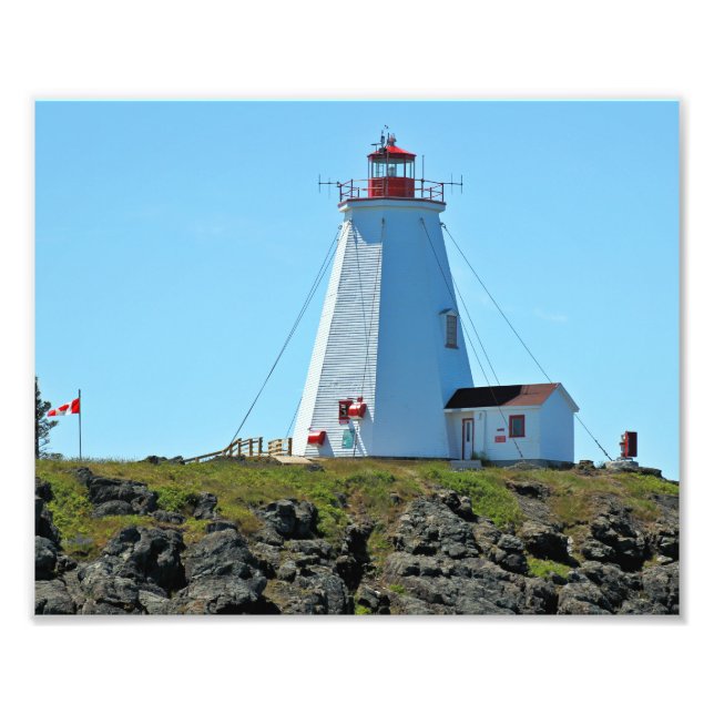 Impression Photo Phare de Swallowtail Grand Manan NB (Devant)