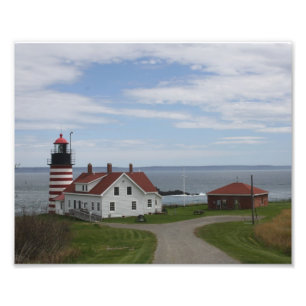 Impression Photo Phare de West Quoddy