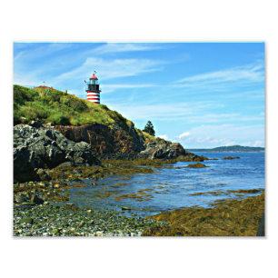 Impression Photo Phare de West Quoddy Head, Maine