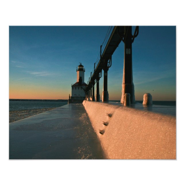 Impression Photo Phare d'Indiana (Devant)