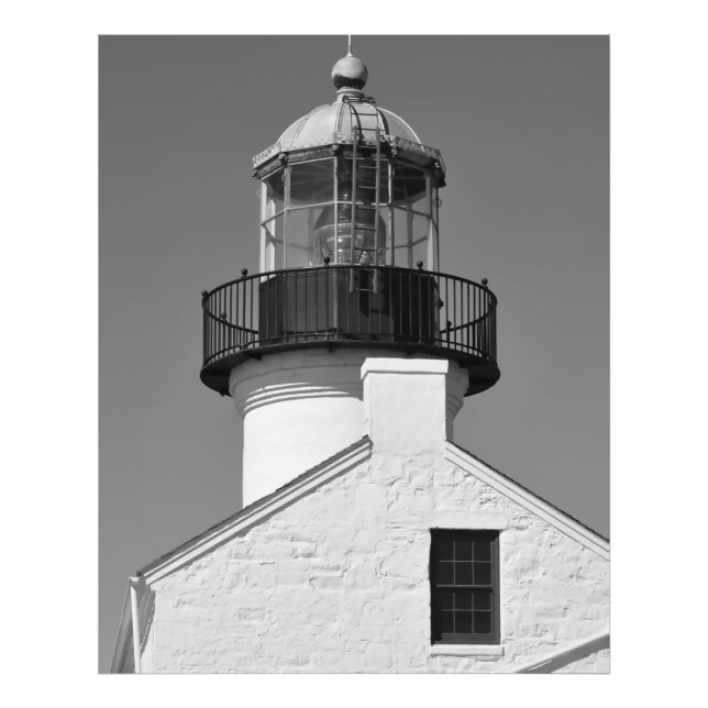 Impression Photo Phare Point Loma Personnalisé (Devant)