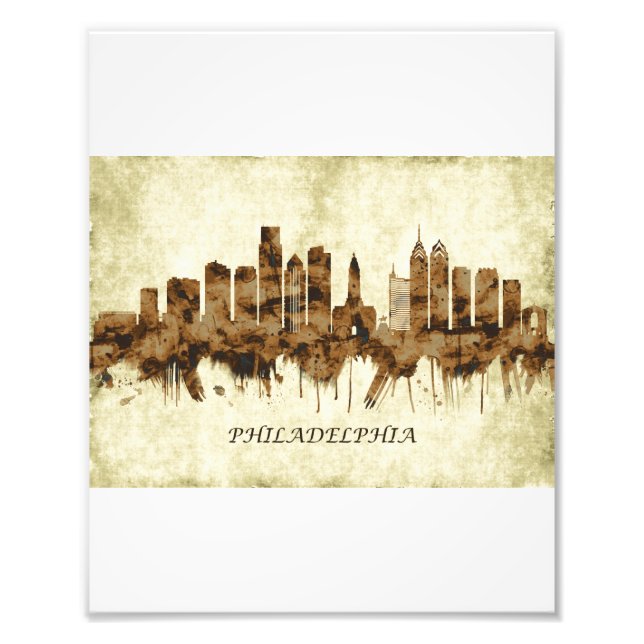 Impression Photo Philadelphie Pennsylvanie (Devant)