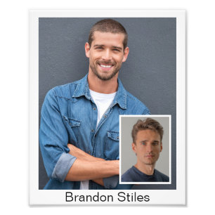 Impression Photo Photos d'acteur 8x10 pour les appels de casting