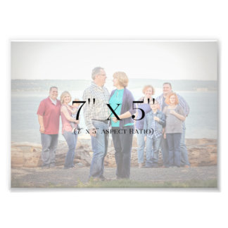 Impression Photo Photos de famille MODÈLE 7x5
