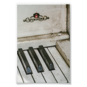 Impression Photo Piano électrique Wulitzer vintage