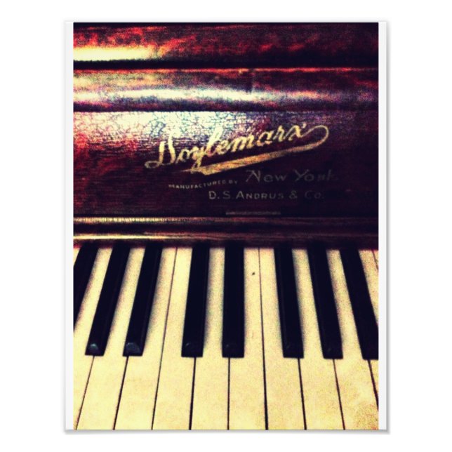 Impression Photo Piano famille (Devant)