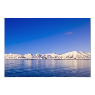 Impression Photo Pics enneigés Woodfjord Svalbard