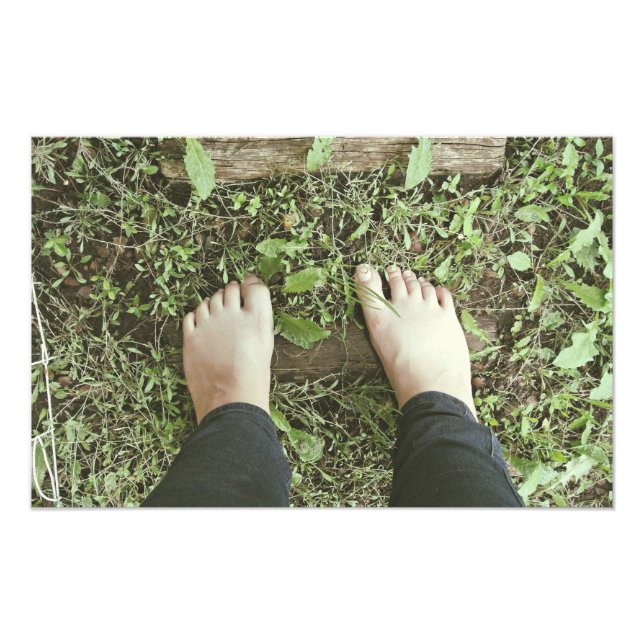 Impression Photo Pieds nus (Devant)