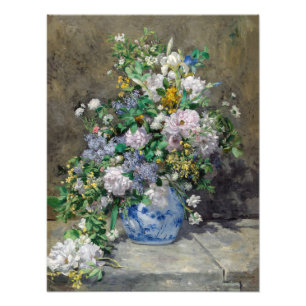Impression Photo Pierre-Auguste Renoir - Bouquet printanier