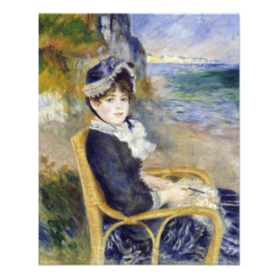Impression Photo Pierre-Auguste Renoir - En bord de mer
