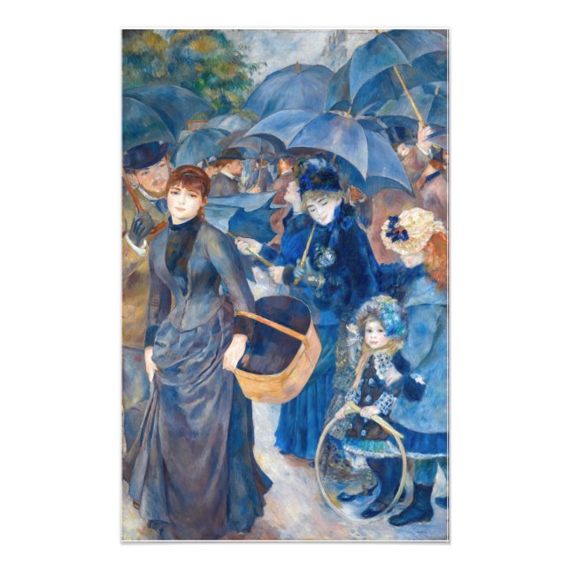 Impression Photo Pierre-Auguste Renoir - Les Parapluies (Devant)