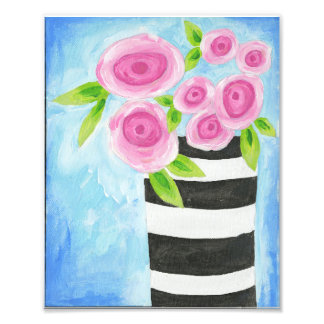 Impression Photo Pies roses Imprimer