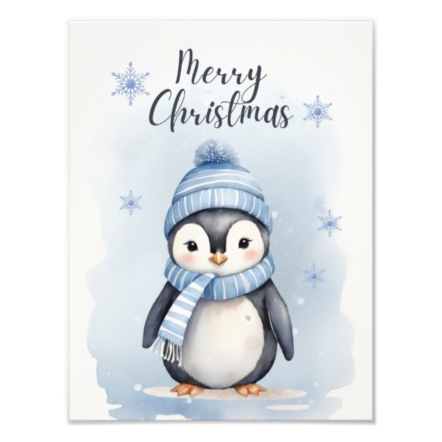 Impression Photo "Pingouin mignon" (Devant)