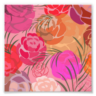 Impression Photo Pink plants
