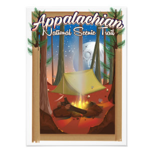 Impression Photo Piste Pittoresque nationale des Appalaches