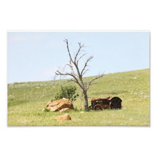 Impression Photo Pittoresque Saskatchewan rurale