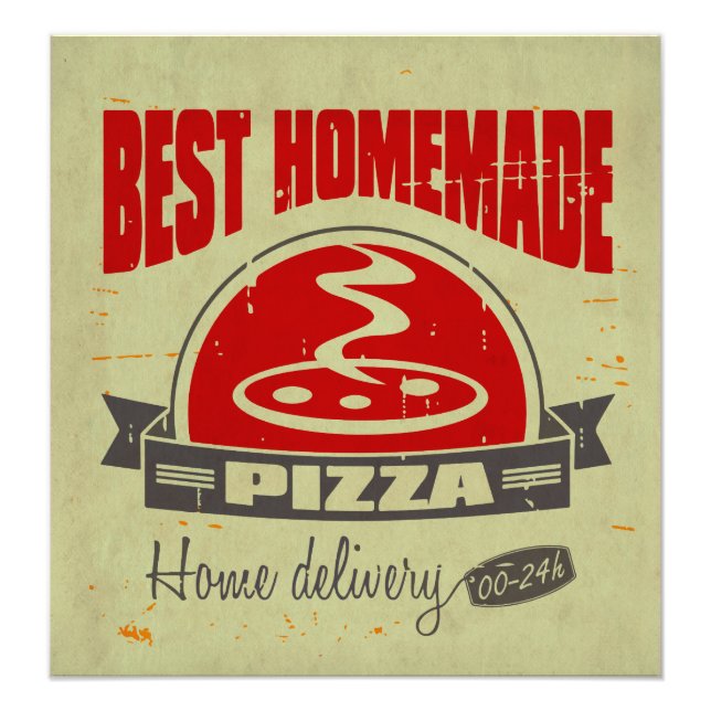 Impression Photo Pizza (Devant)