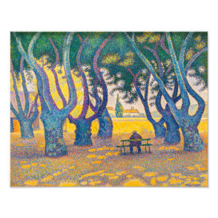 Impression Photo Place des Lices, St. Tropez   Paul Signac  