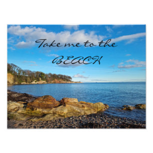 Impression Photo Plage calme et relaxante