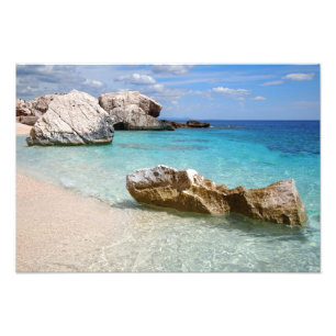 Impression Photo Plage de Cala Mariolu, Sardaigne
