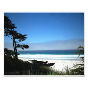 Impression Photo Plage de Carmel, la Californie, Etats-Unis