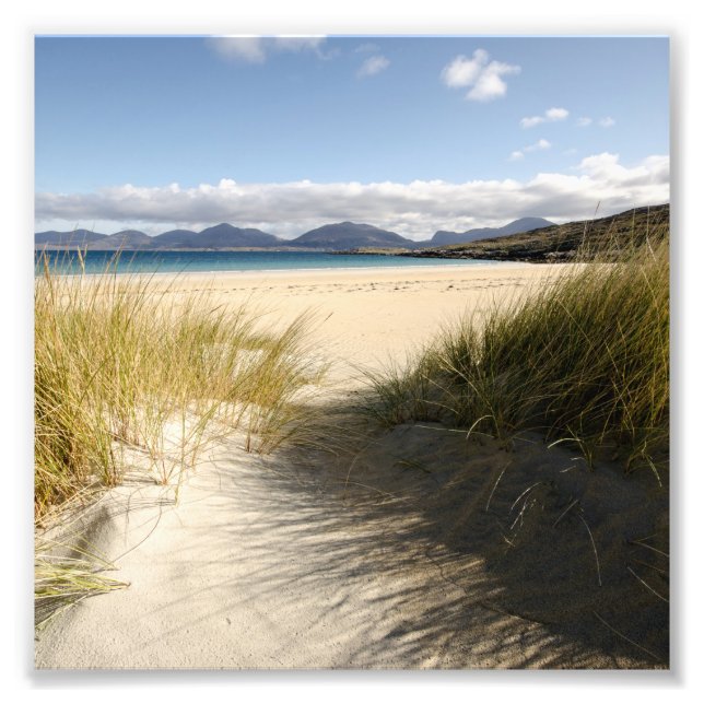 Impression Photo Plage de Luskentyre (Devant)