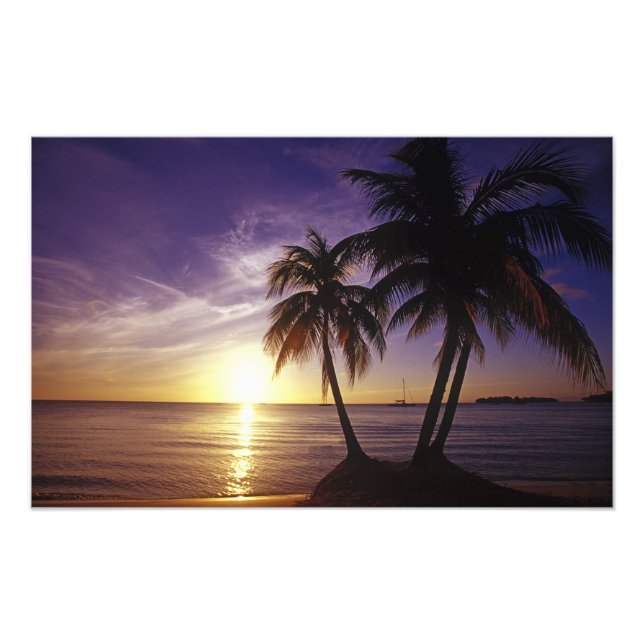 Impression Photo Plages à Negril, Jamaïque 2 (Devant)
