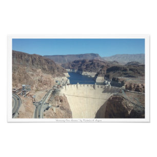 Impression Photo "Planant au-dessus de Hoover," barrage de Hoover