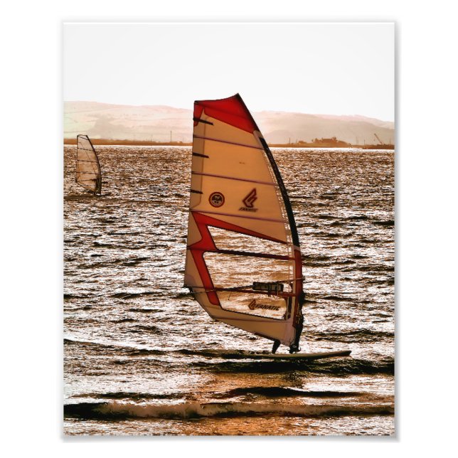IMPRESSION PHOTO PLANCHE À VOILE (Devant)