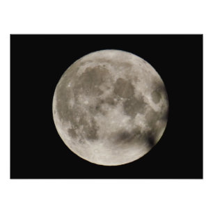 Impression Photo Pleine lune de récolte